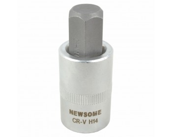 14mm 1/2in Drive Hex Key Socket